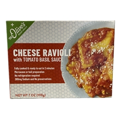 Miss Olives Ready Meals - Cheese Ravioli with Tomato Basil Sauce
